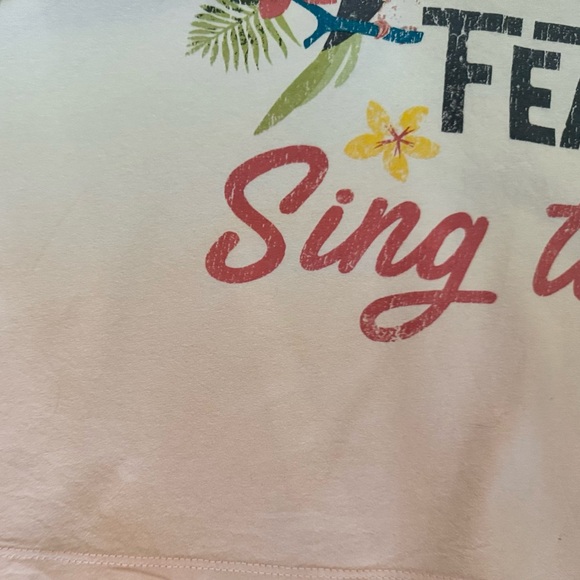 Disney Parks Enchanted Tiki Room "Birds of a Feather" Crop Top XL Retired - Picture 6 of 10